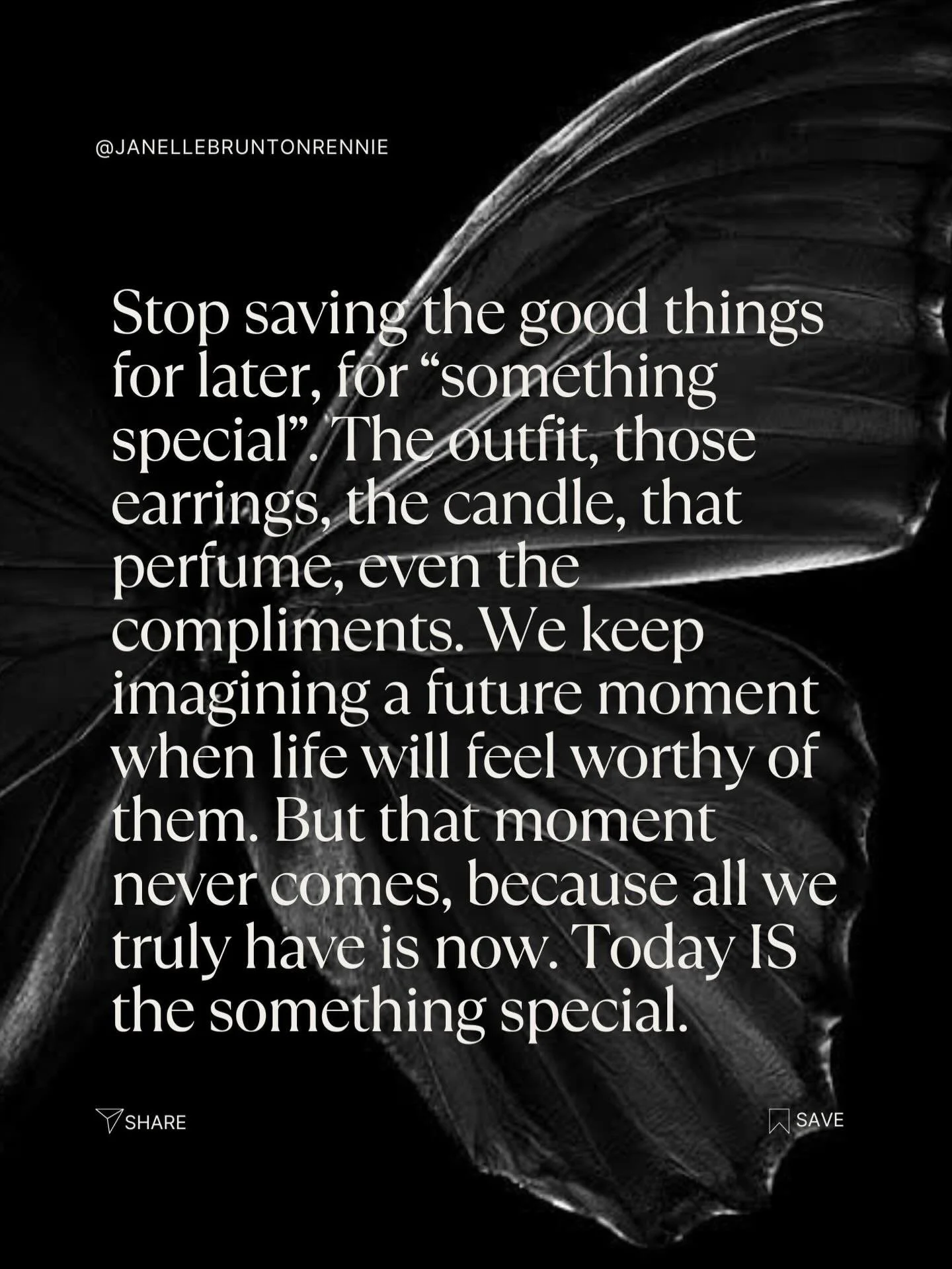 Wear it, light it, say it x