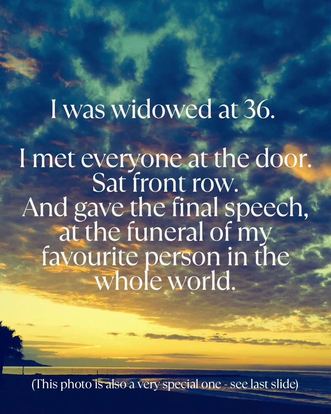 Hopefully, by sharing these reflections, you&rsquo;re inspired to love a little deeper today x #widowhood #lifeafterloss #widowjourney