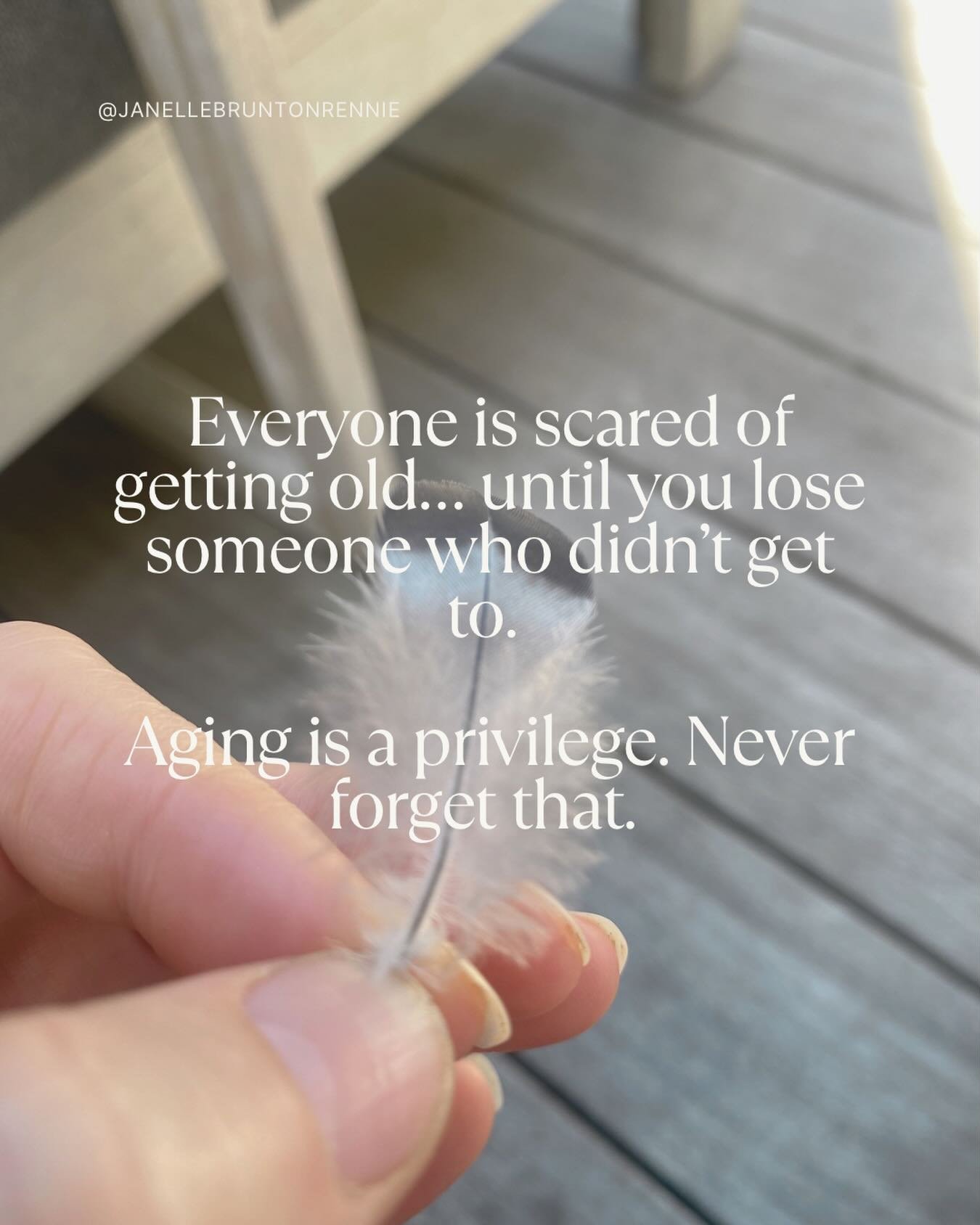 Never not reminding someone who complains about turning another year older &hellip; #lifeafterloss #widowhood #lifeafterdeath #gratitude
