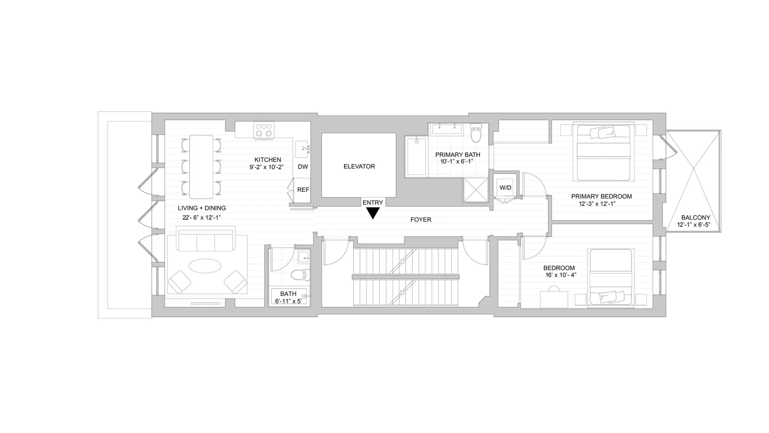Seventh Floor Floor Plan