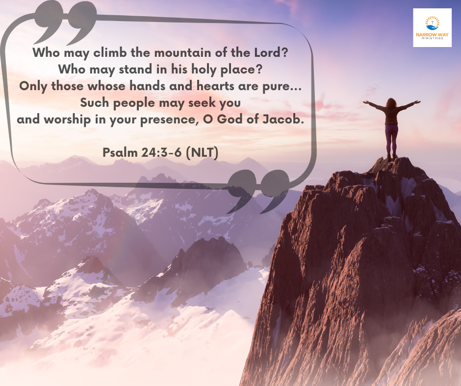 YOU Can Stand in His Presence Unafraid!