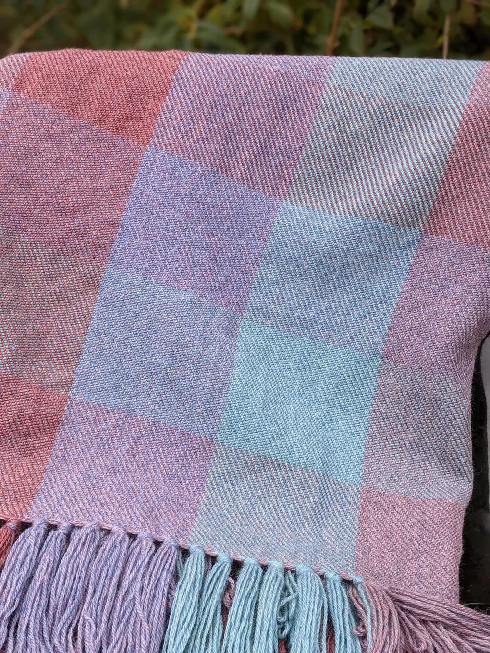 Maine Berries Wool Blanket (5'x6') — Shepherd Textiles