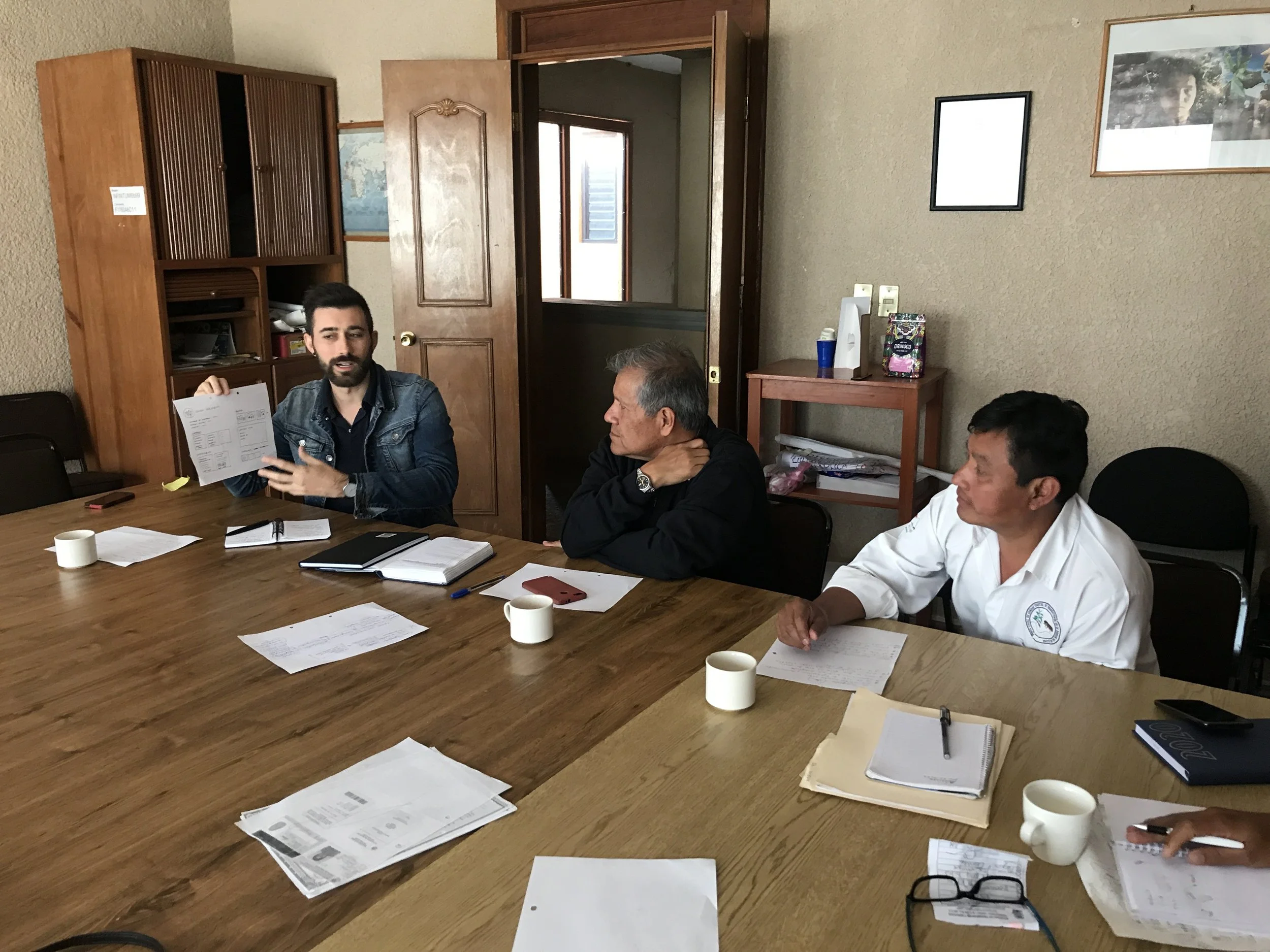 Design workshop at Unión Majomut coffee cooperative in Chiapas, MX