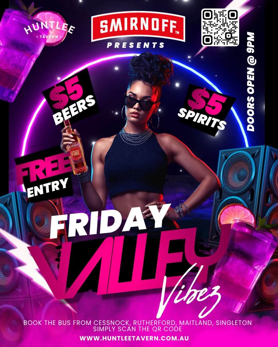 Smirnoff Presents DJ Calicious, Valley Vibez