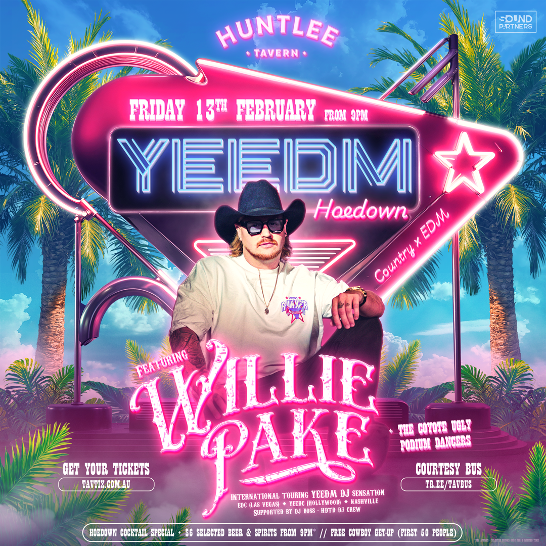 🤠🔥 YEEDM Hoedown ft. Willie Pake Country x EDM Party at Huntlee Tavern
