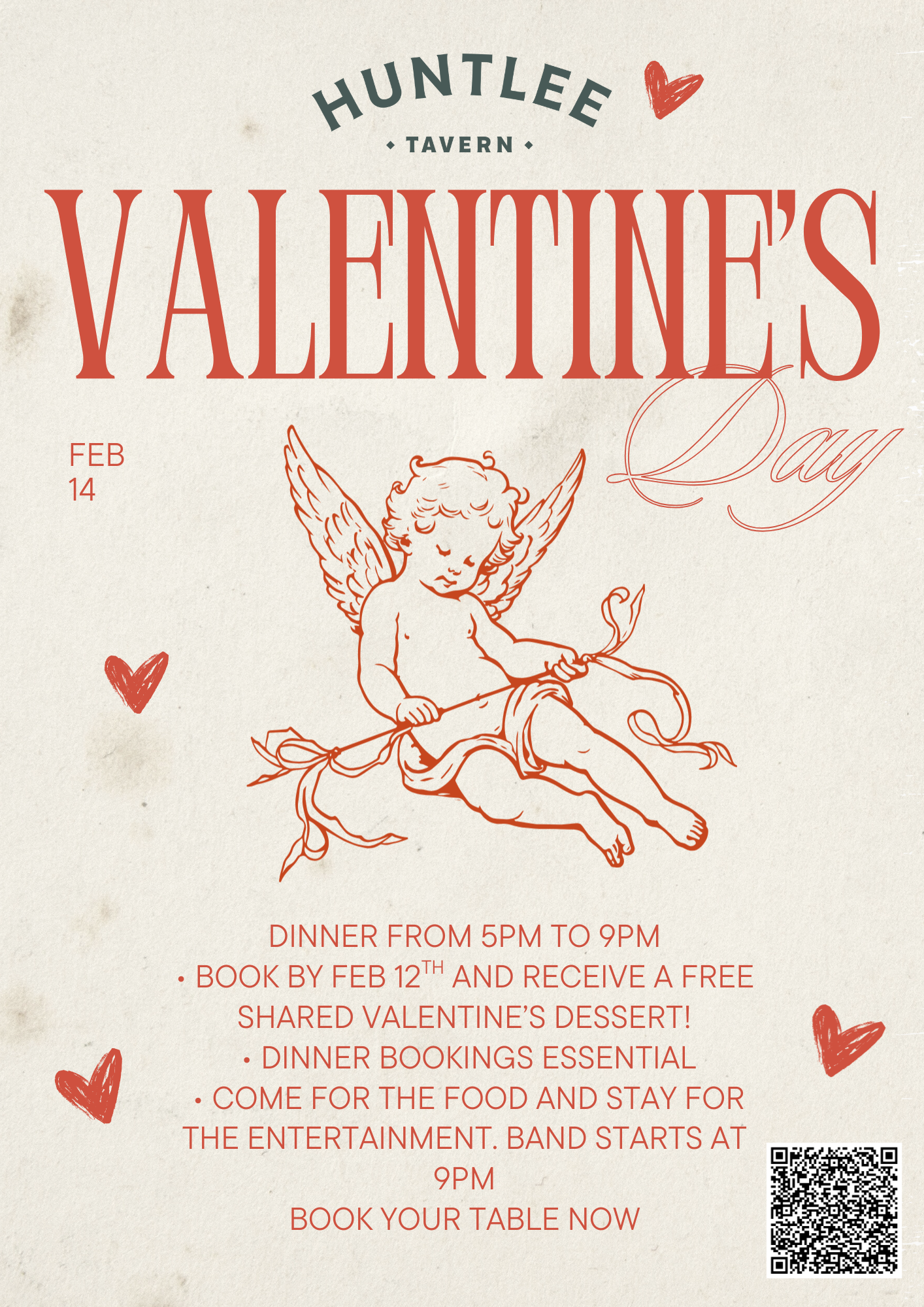 ❤️ Valentine’s Day at Huntlee Tavern ❤️
