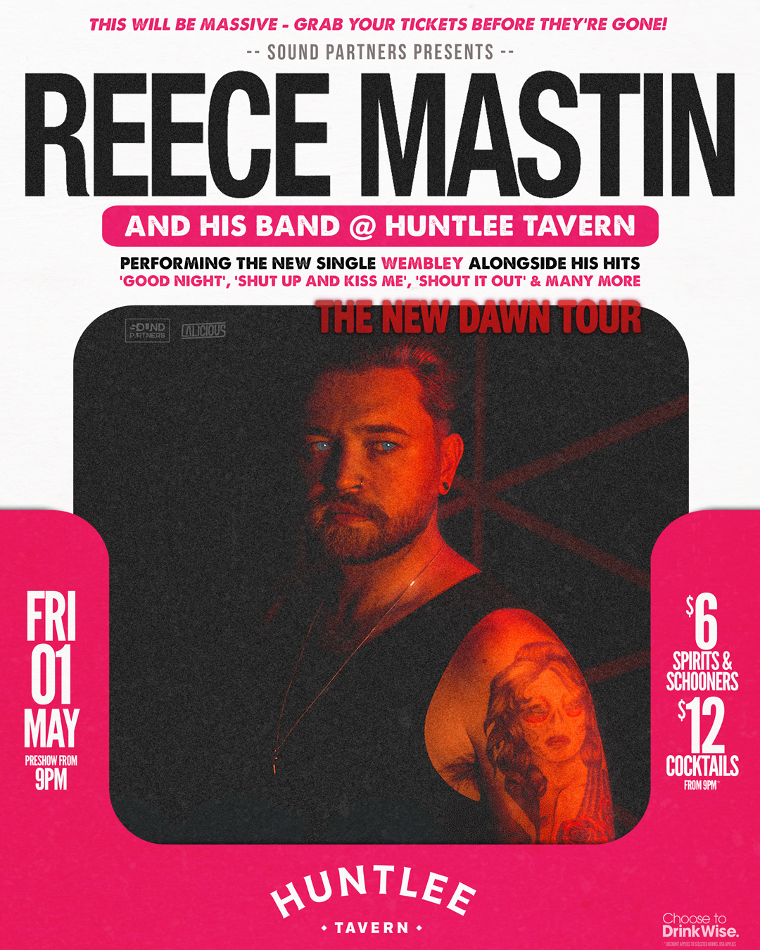 Reece Mastin – The New Dawn Tour