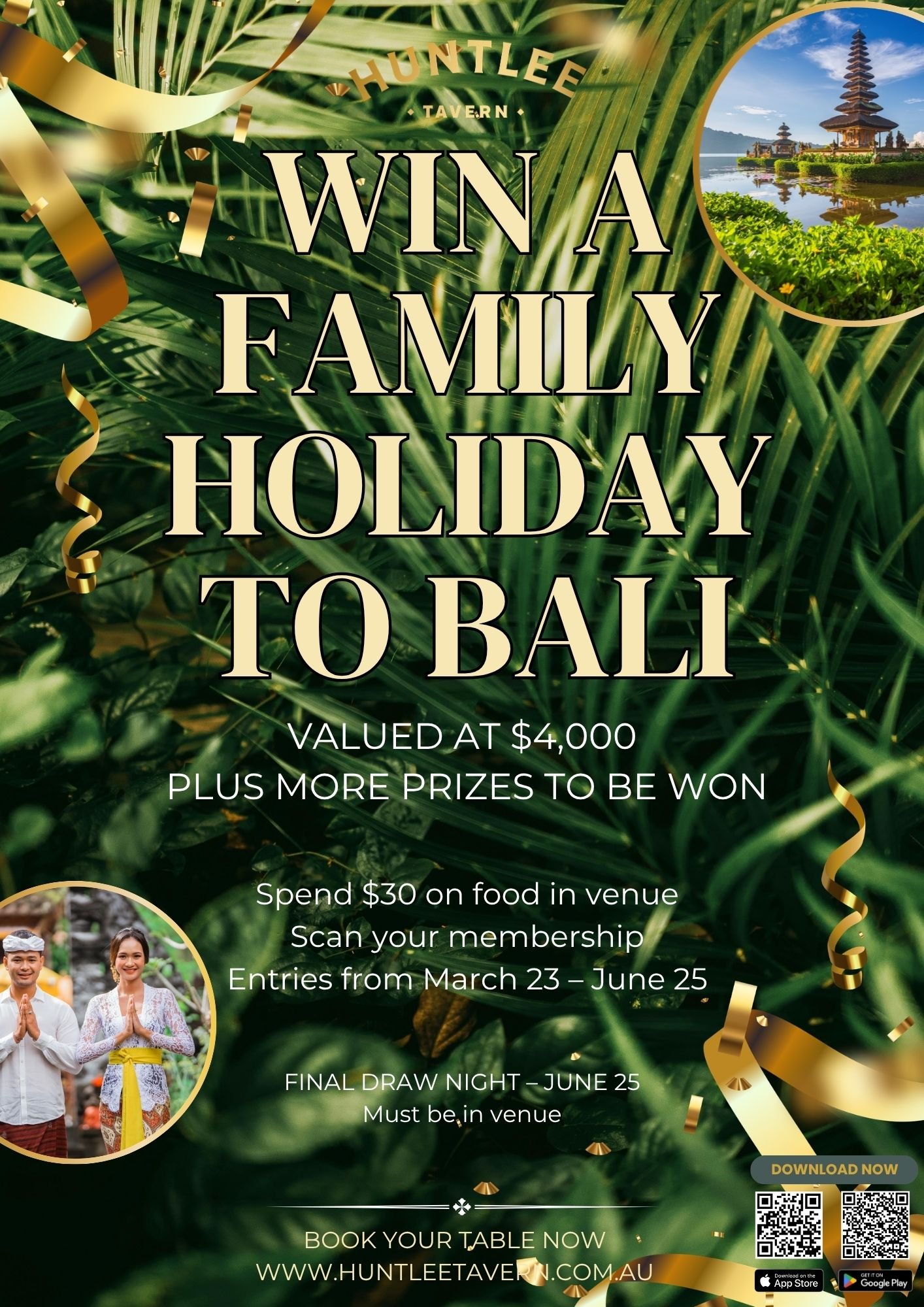 WIN A FAMILY HOLIDAY TO BALI
