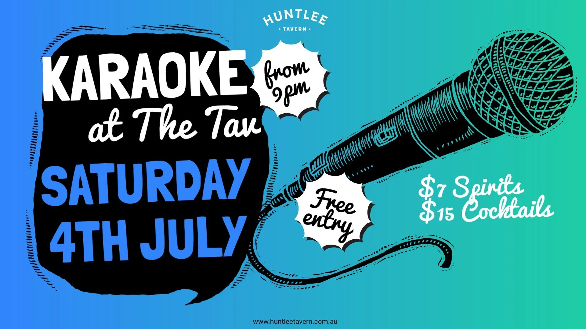 Karaoke at Huntlee Tavern 