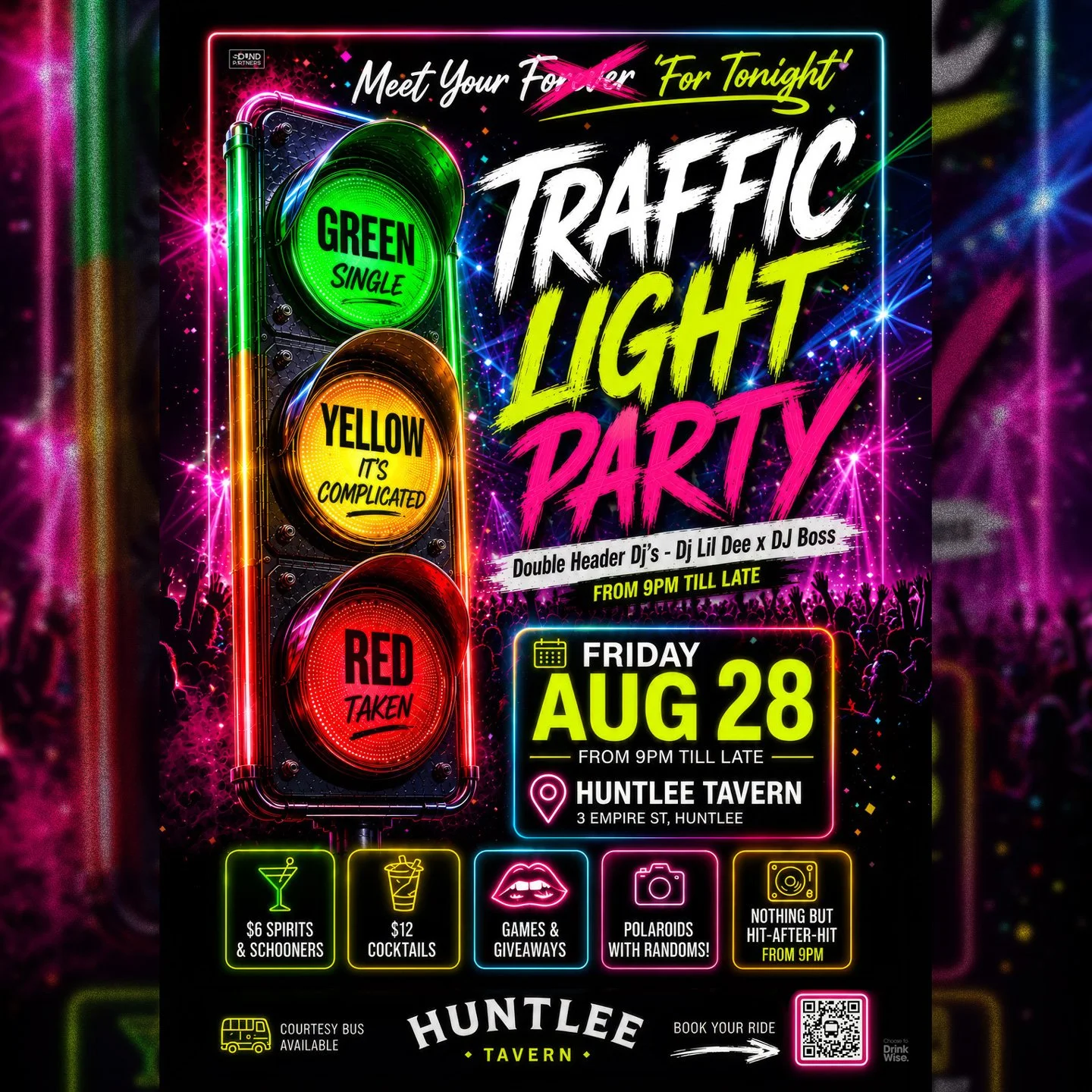 Valley Vibez Traffic Light Party featuring DJ Lil Dee &amp; DJ Boss | Friday 28 August