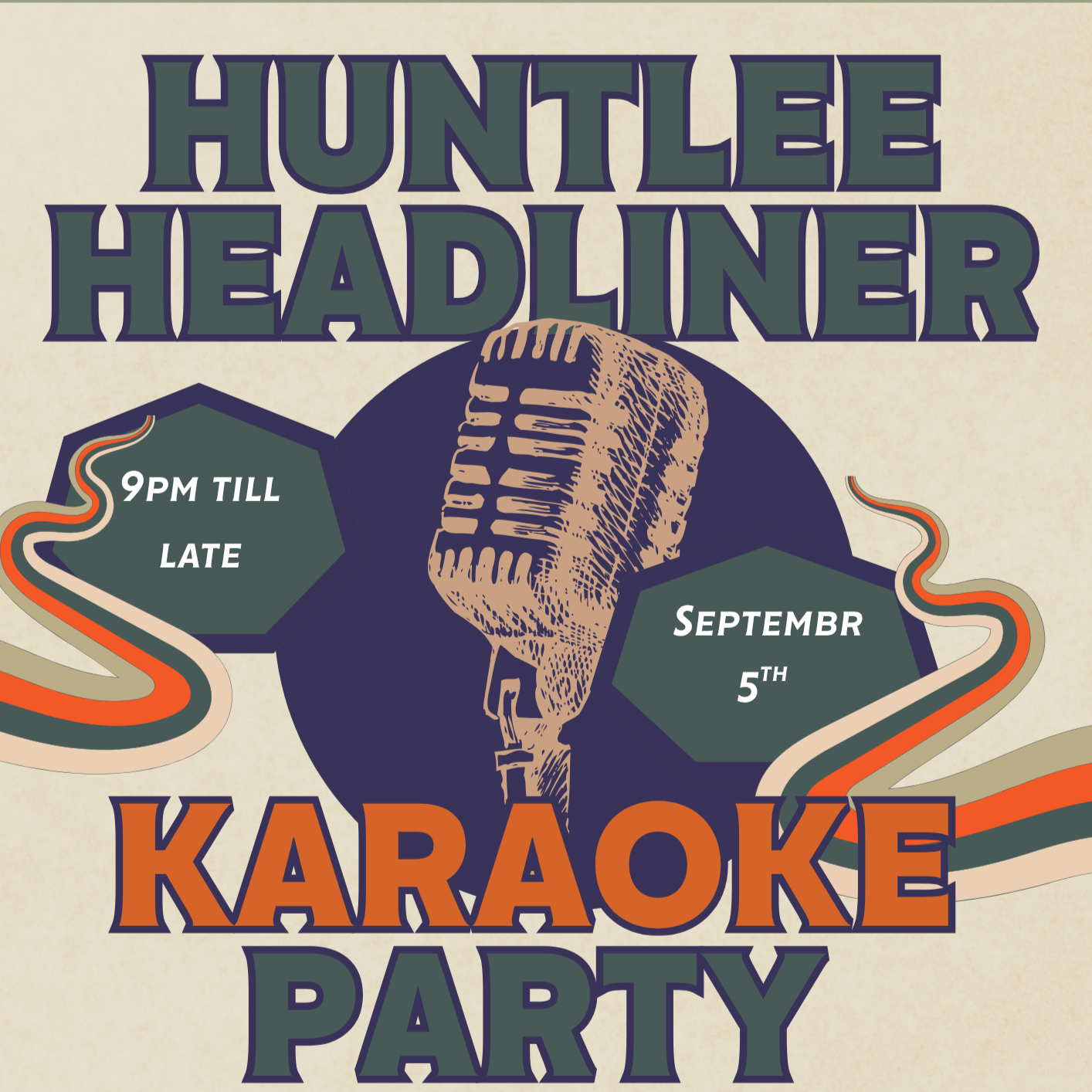 'Huntlee Headliner' Karaoke Party - Saturday 5 September 9pm