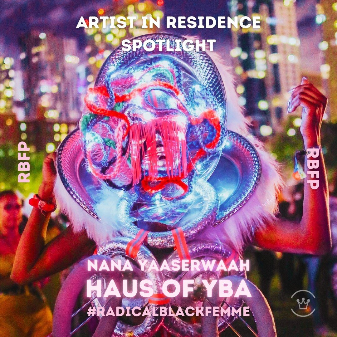 🍭✨Meet the artist currently activating their #RadicalBlackFemme residency!⠀⠀⠀⠀⠀⠀⠀⠀⠀
⠀⠀⠀⠀⠀⠀⠀⠀⠀
Nana Yaaserwaah (@haus_of_yba) is a visual-Artist and WearableArt Designer of Ghanaian heritage and American nationality acknowledged for her conceptual we