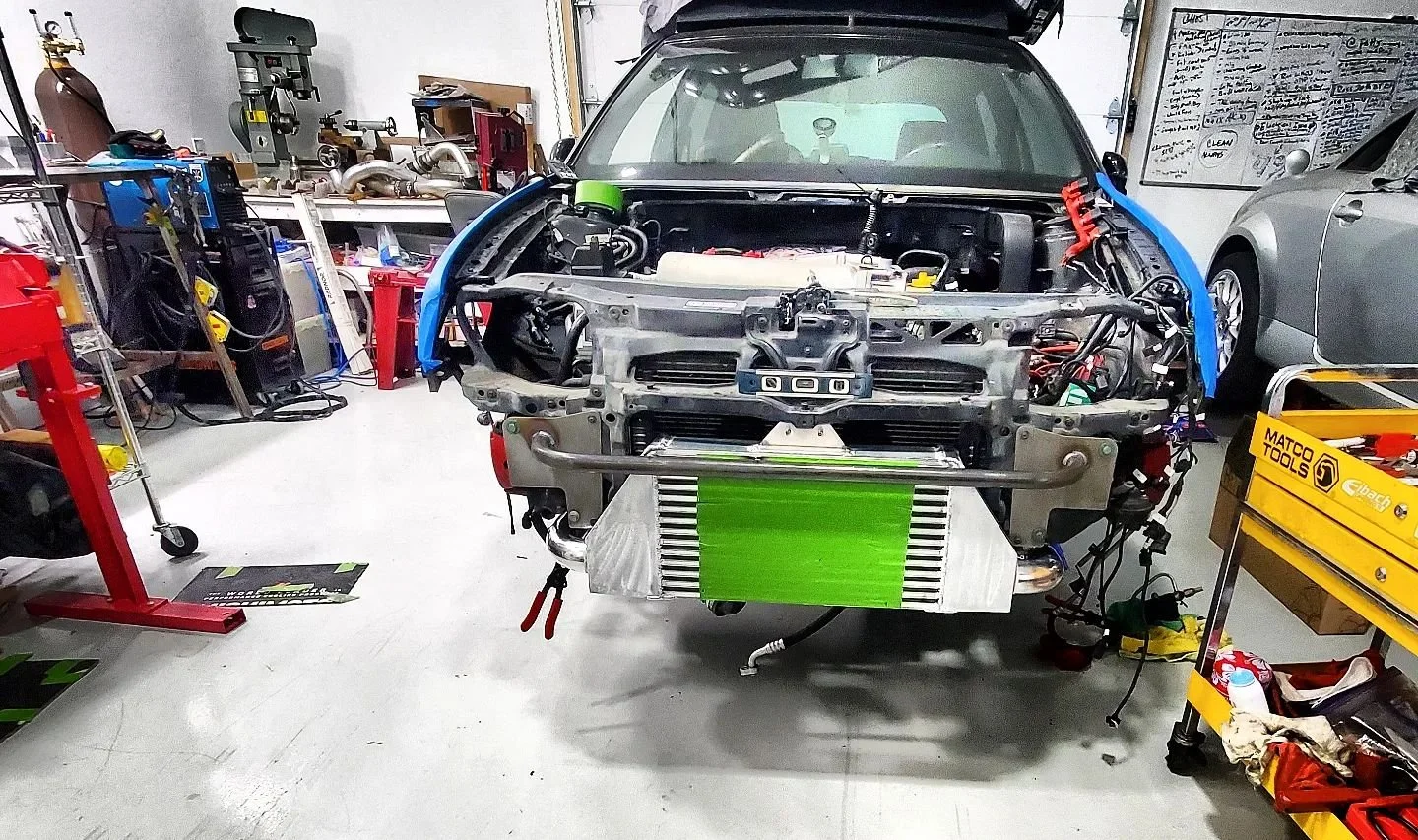 20th AE commission moving along. Going to be an incredible sleeper. Even more so when the owner starts the body and paint process. #UngluckInc #20thAEgti #20vBT #sleeper