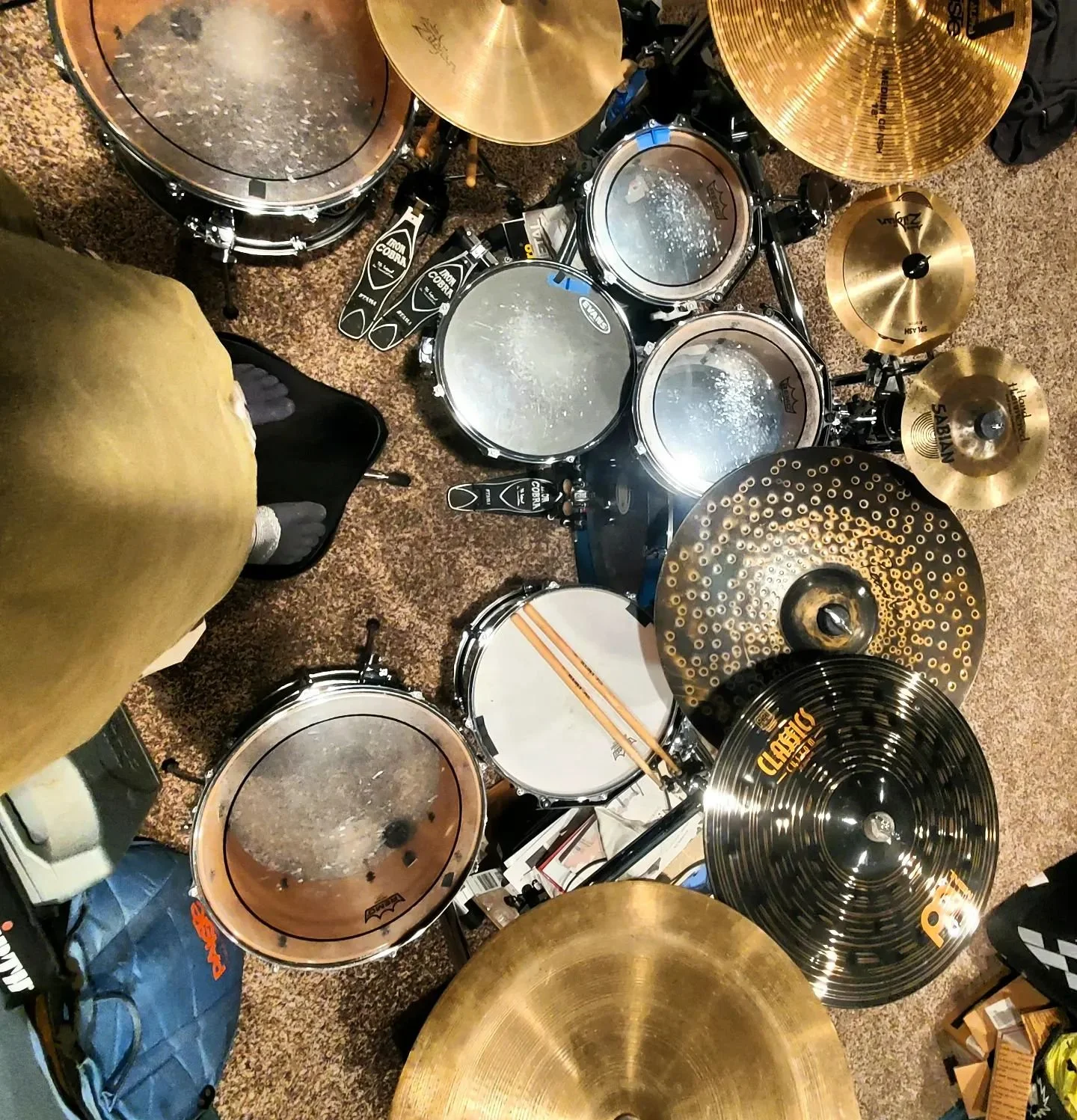 Changing this page. If you've known me well or long enough, you know that music, and in particular drumming, has been a massive part of my life since I was a kid. From here forth is my journey getting back into playing with purpose, to be a better dr