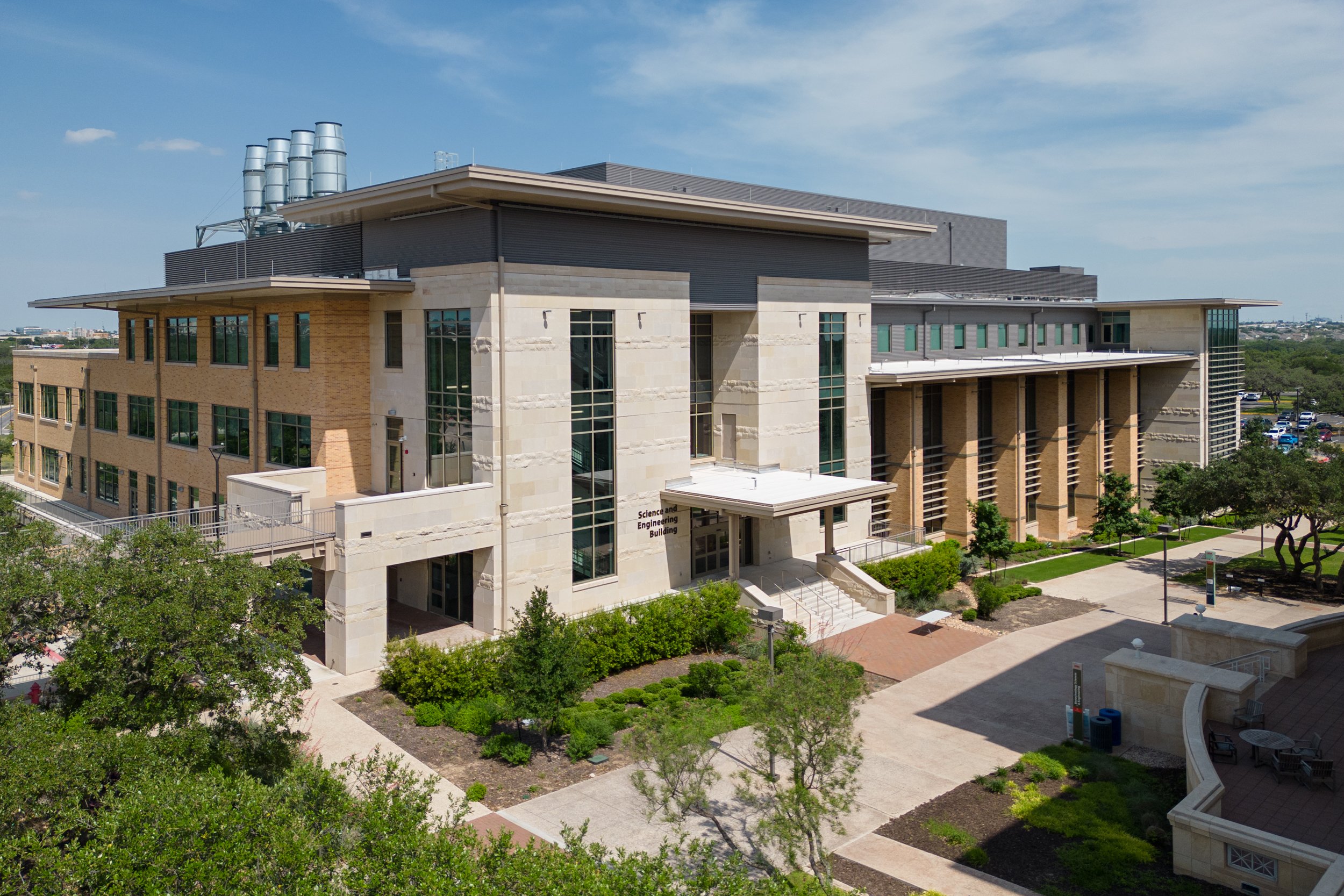 7 Sharp Glass - UTSA Science & Engineering - Daytime Drone North View.jpg