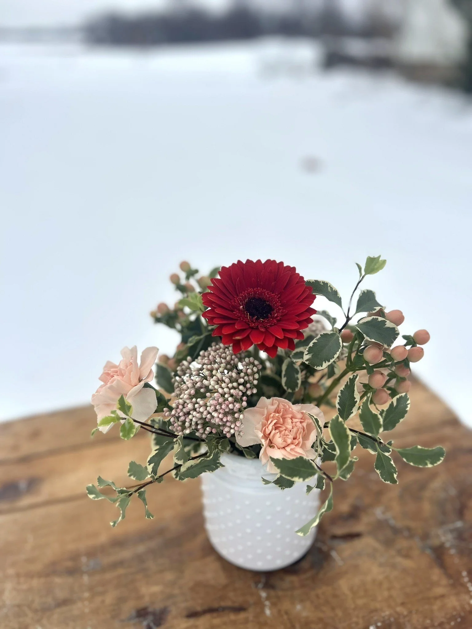 Peace & Petals Petite Vase