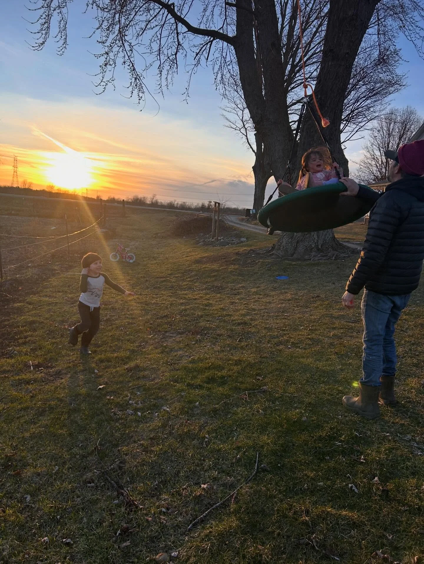 Thoughts and photos from the first week of March on our sweet, messy, charming, needs a lot of work little farm. The farm where I was born and raised and swore I would leave and never come back but HEY still here and so grateful for all of it.

At th