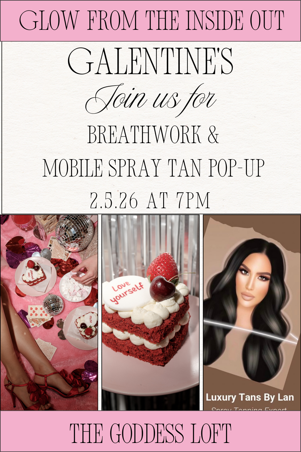 February 5th Galentine`s Breatwork Event!