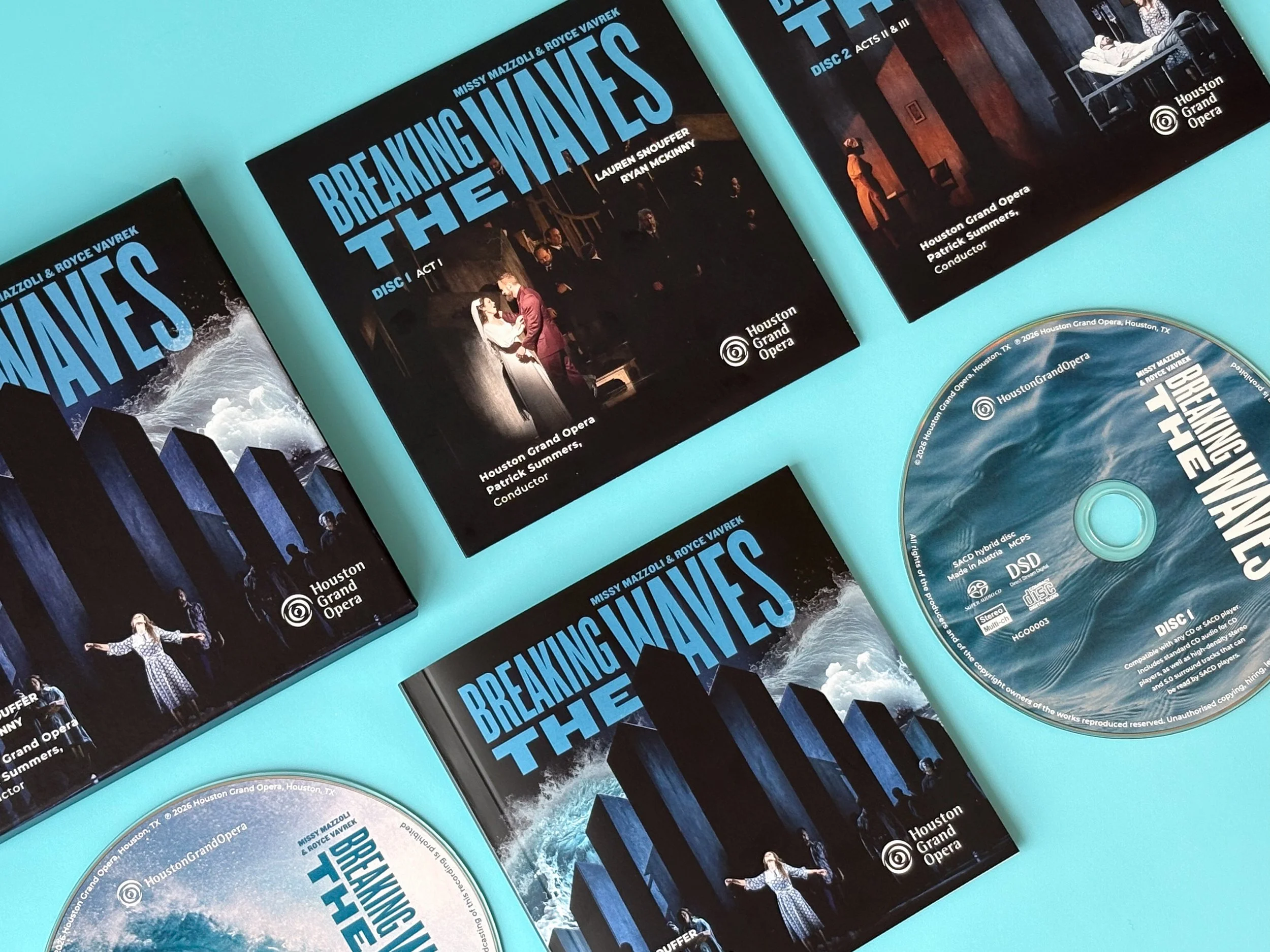 Breaking the Waves Album Package Design
