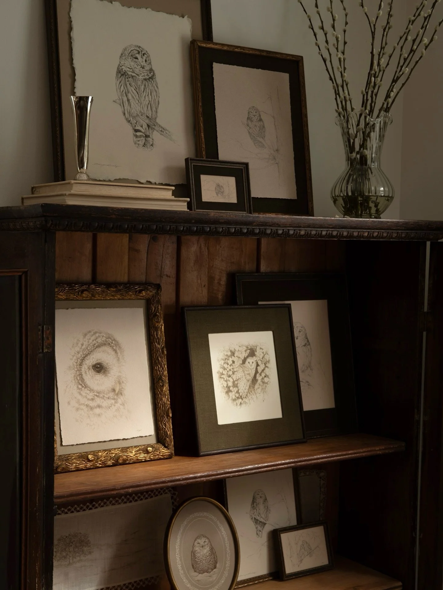 The moments after everything came together. There&rsquo;s always a stillness once a collection is complete, and I love seeing how something that once lived internally now exists in physical form.