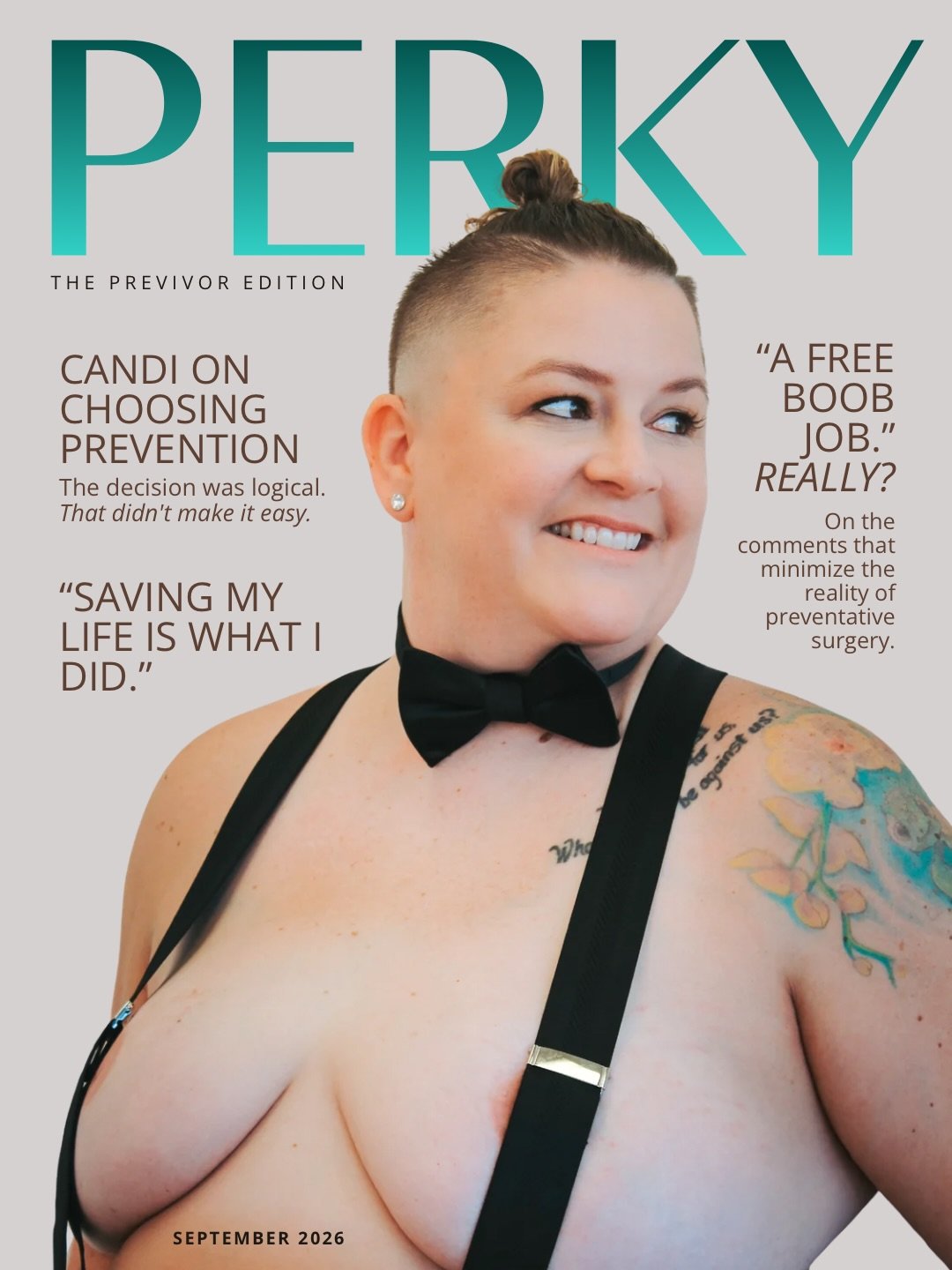 It&rsquo;s National Hereditary Cancer Week, and it feels like the right time to start telling you Candi&rsquo;s story. 

She watched an aunt she loved live through cancer for years. Then her mom tested BRCA1+. And Candi did, too.

What followed was a