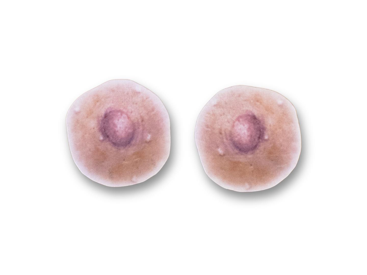 Soft Tan Temporary Nipple Tattoos