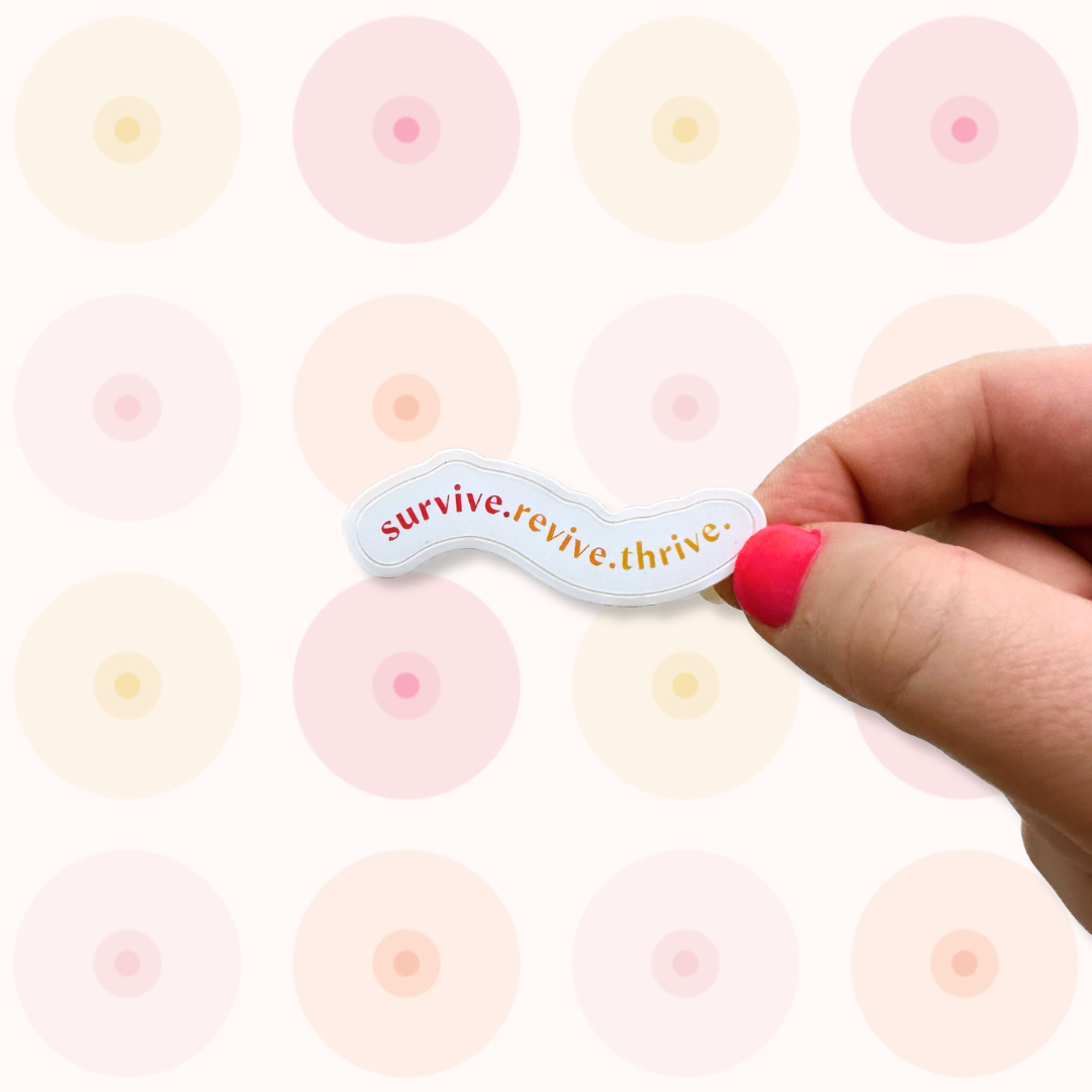 Survive.Revive.Thrive. Sticker