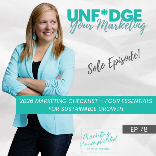 2026 Marketing Checklist – Four Essentials for Sustainable Growth