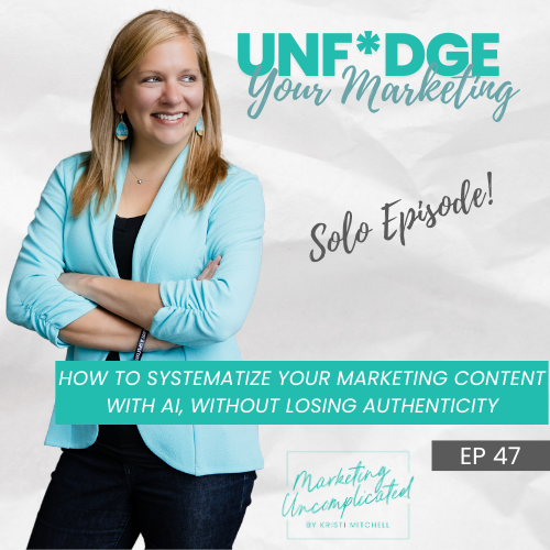 How to Systematize Your Marketing Content with AI, Without Losing Authenticity