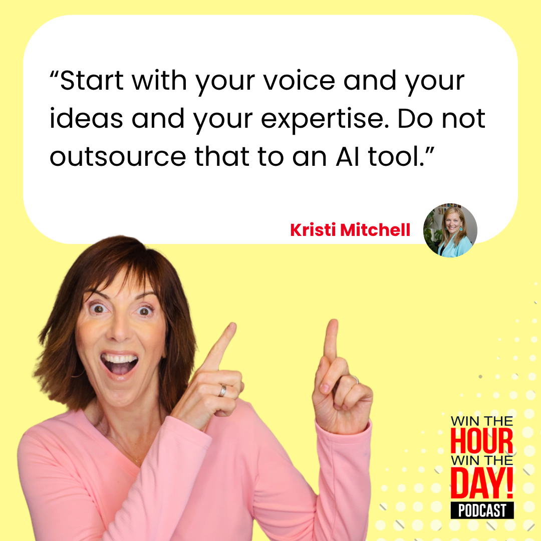 AI in Marketing? What You Must Know! With Kristi Mitchell