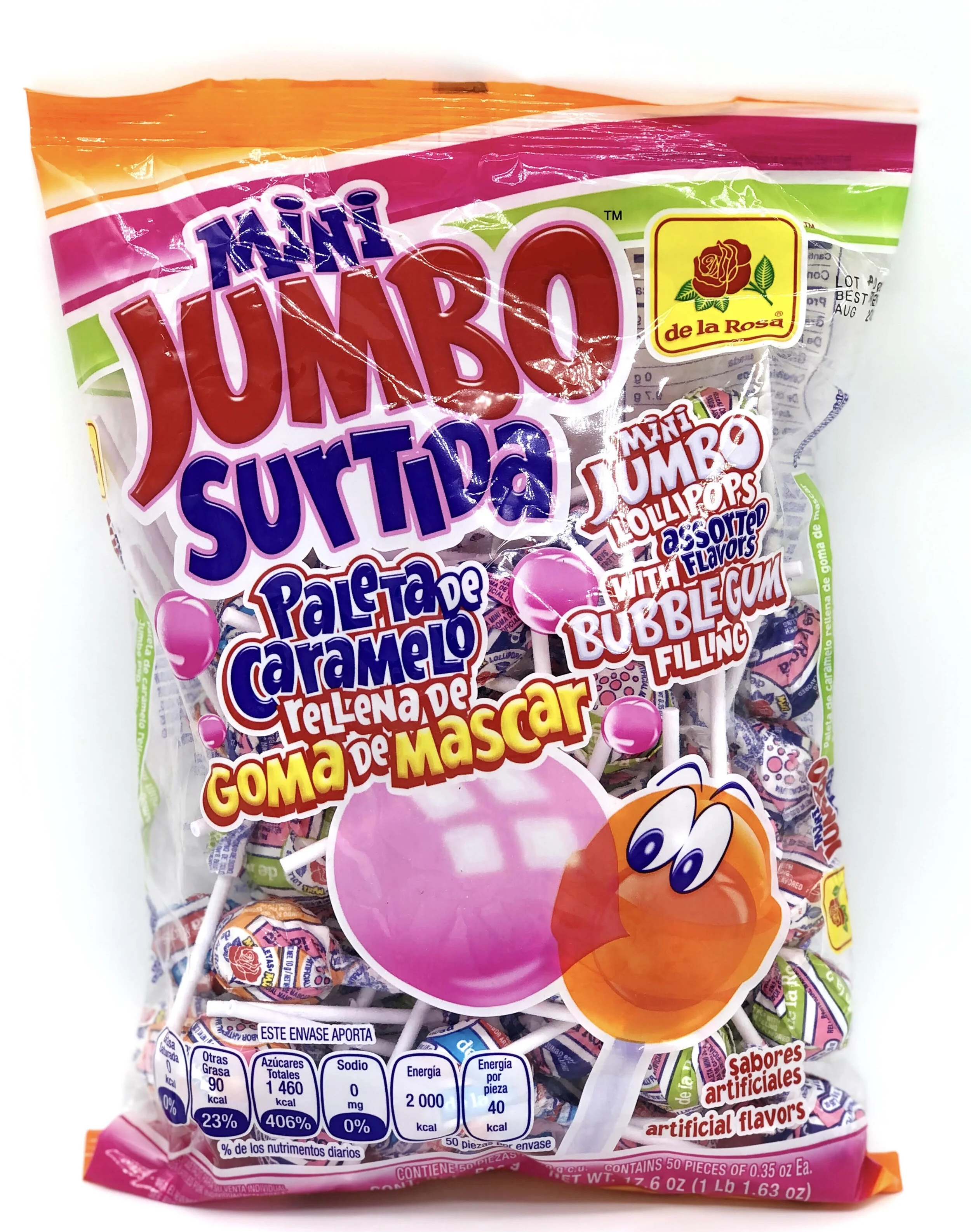 Dulces Alvbro Pierna Asada Roasted Leg Lollipops 40 pieces — Dulfi.Us