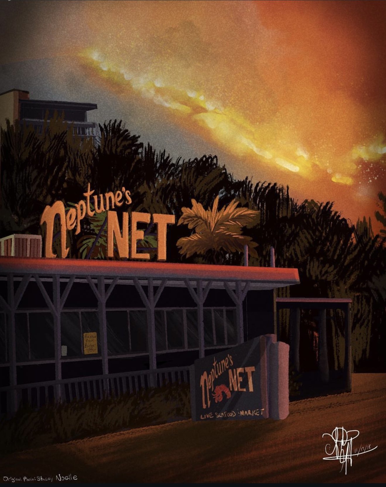 Woolsey Fire Neptunes Net