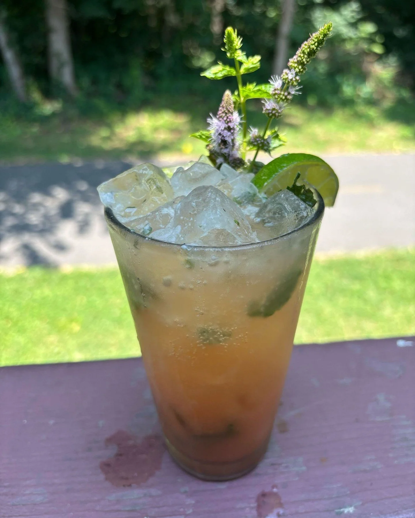 Our Minecraft Trivia and Games night is tonight at 5pm! 
Here are some of our food and drinks!
Potion of the turtle master:
Mint, strawberry puree, passionfruit puree, coconut creme, lime, soda water
Golden Nuggets 
and Cherry Grove:
Rye whiskey, hou