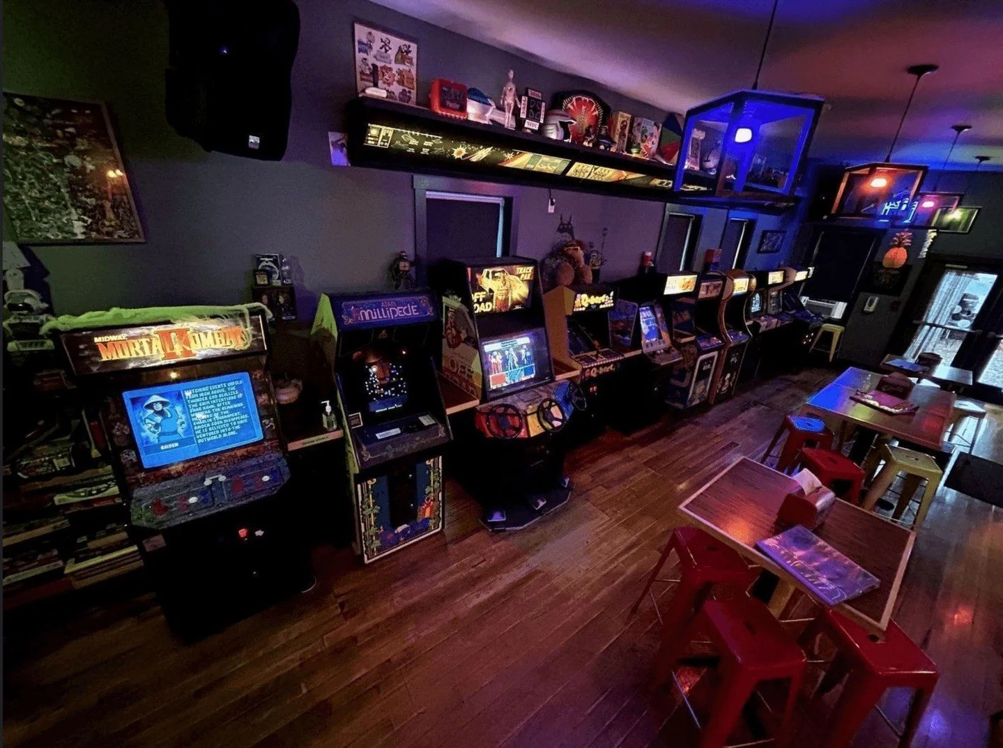 Looking for the perfect venue for your next event? Rent The Quarters for your holiday party, work event, wedding after-party, birthday or other special event! Enjoy over 40 vintage games, a large outdoor patio and a full food and drink menu. We have 