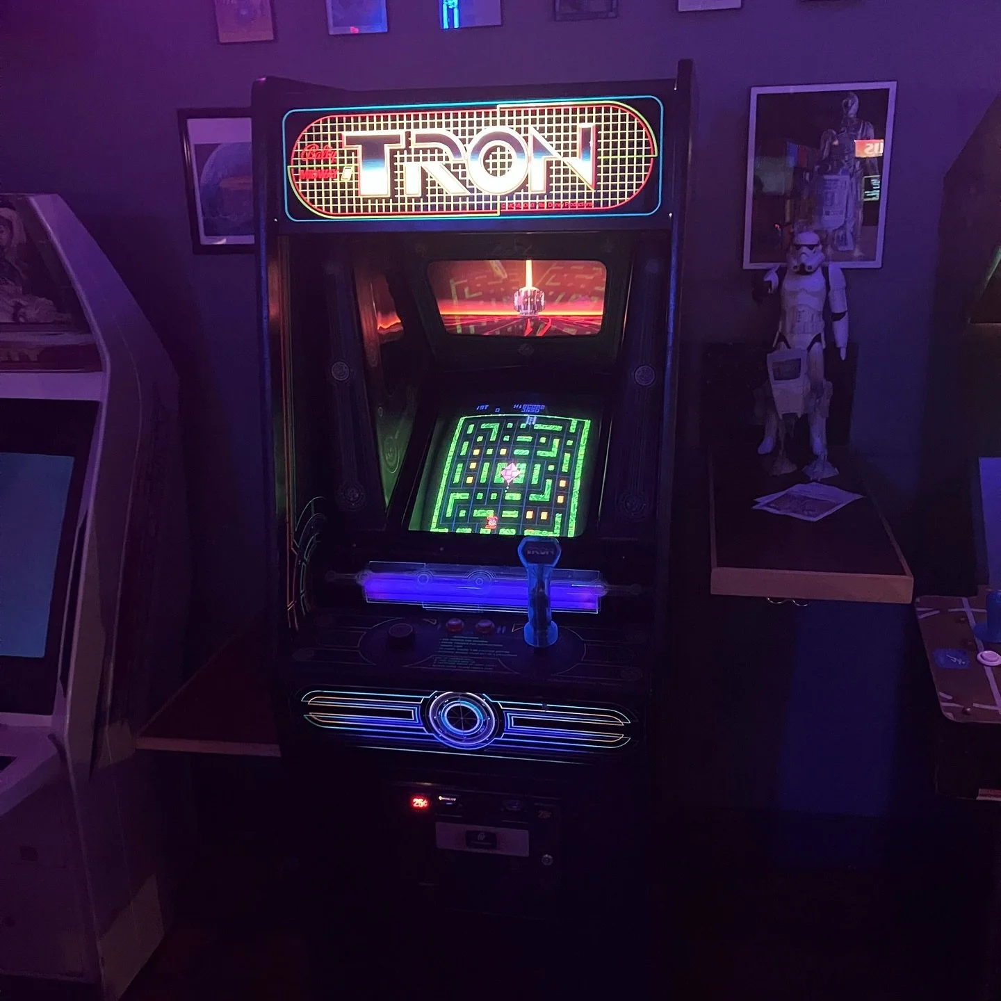 Very psyched to have Tron back on the floor after many many efforts to get it up and running! Come down tonight and play games as you get ready for karaoke starting at 9pm