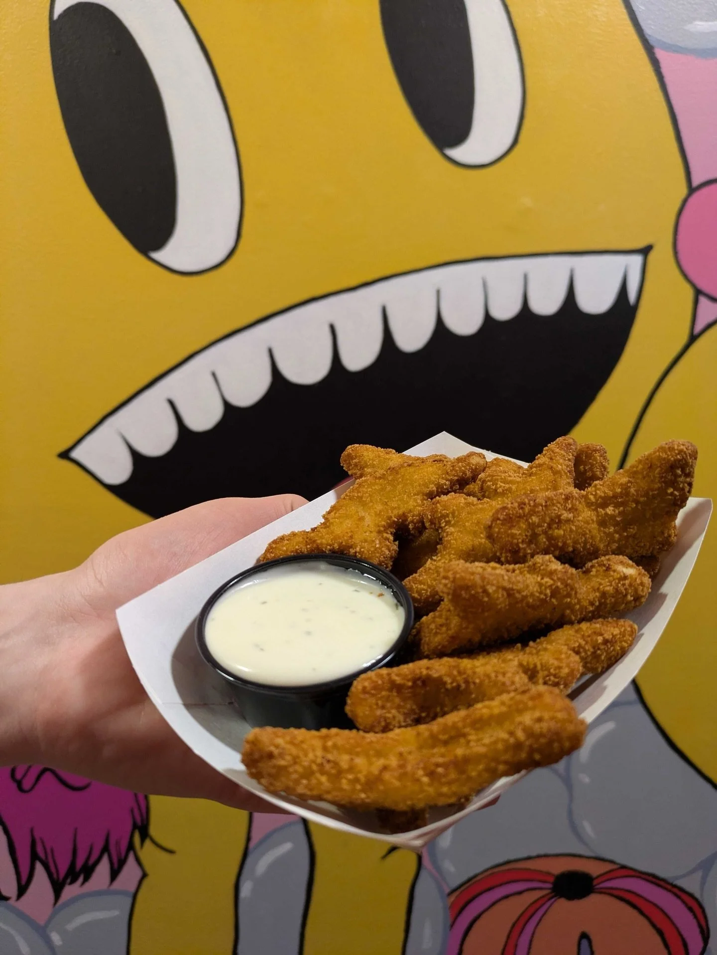 Menu with food and drink specials  for our Jurassic Park night tonight!