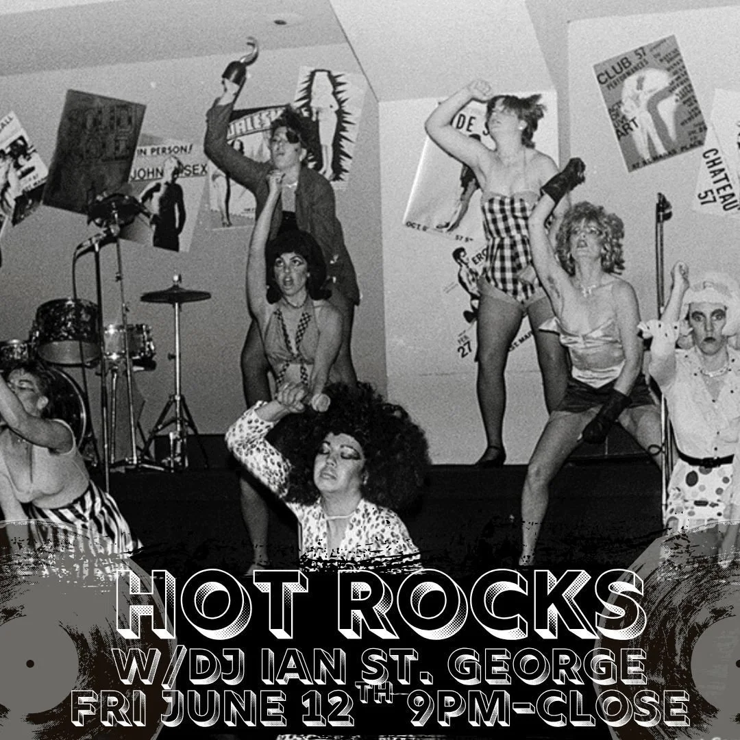 This Friday night, June 12th from 9pm-close DJ Ian St. George returns with a night of sleaze soaked vinyl! From studio 54 staples, to power pop and around the world again be prepared for anything and everything to hit your ear drums as you Galaga you