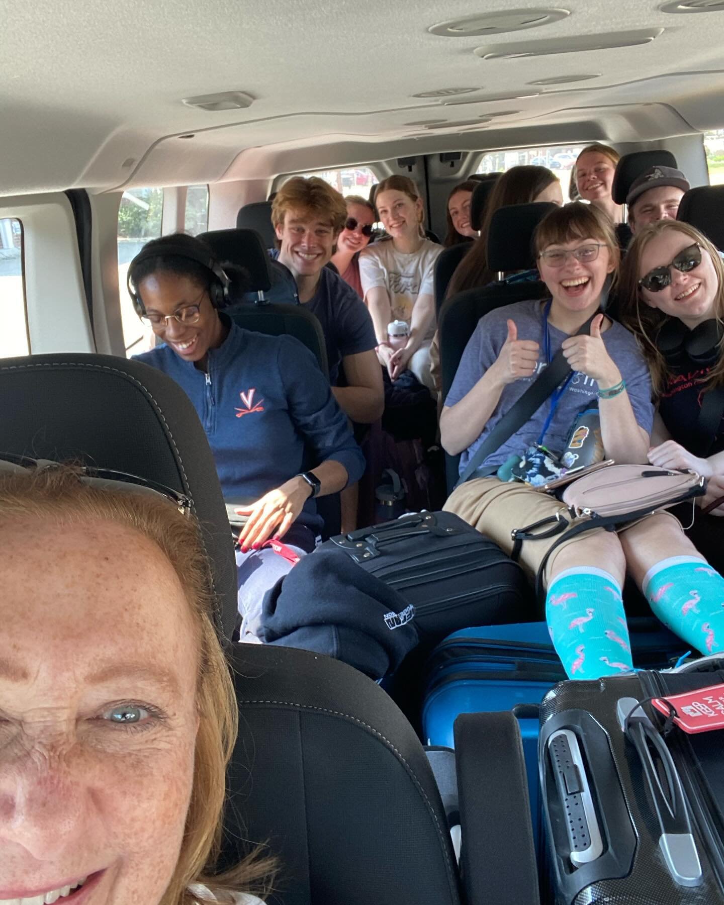 B-bye Chestertown.  Off we go to NOLA.  The American Marketing Association Team is in the road! #ama #marketingisawesome #washingtoncollege #washcollcareer