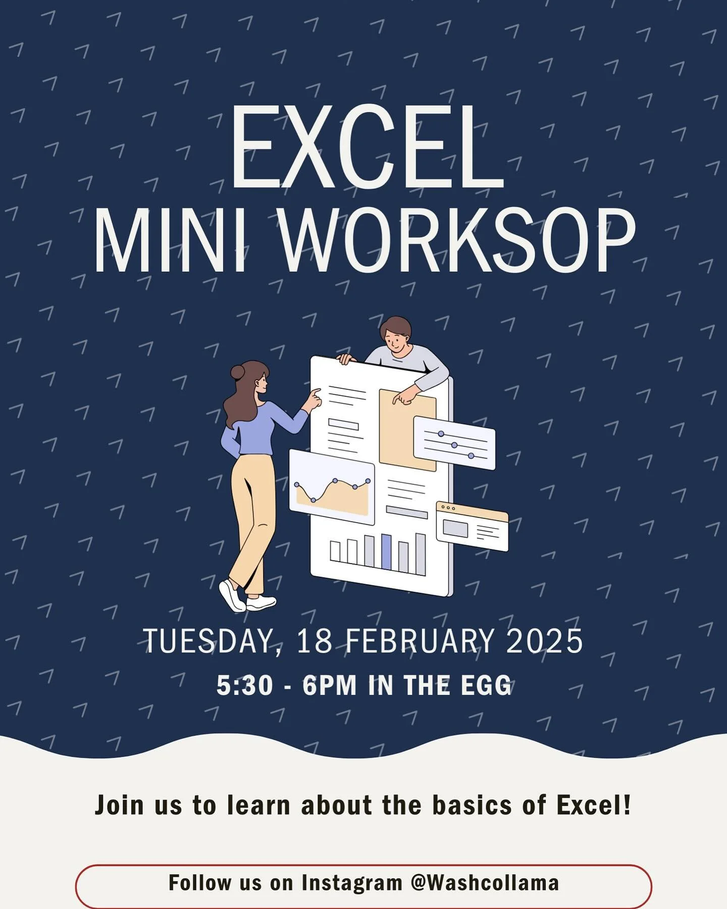 Join us for a Mini Excel Workshop where we&rsquo;ll unlock formulas, shortcuts and data hacks to level up your skills💡Don&rsquo;t miss out, 2/18 @5:30 &mdash; your future self will thank you 📈🔥