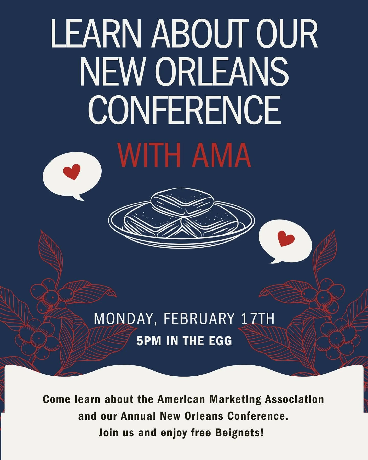 Excited to announce our upcoming AMA event about our NOLA Conference in April! 🎉 Join us for an evening of learning about what we do, networking, and of course... free, fresh beignets! 🍩✨ Don&rsquo;t miss out on this sweet opportunity to connect. S
