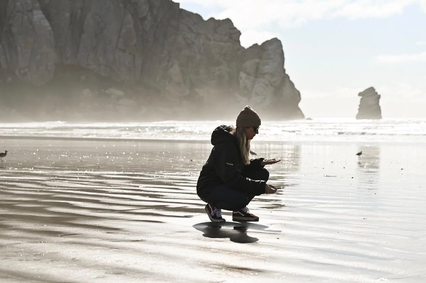 Treasure hunting in Morro Bay🐚
#morrorock #morrobayca #vantravels