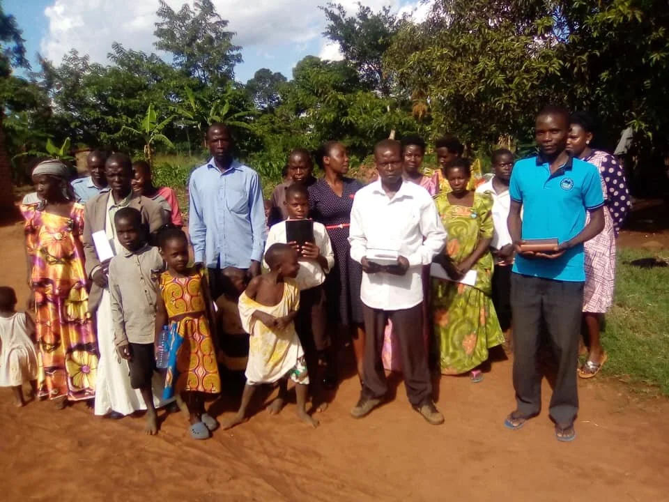 INTO THE HARVEST IN UGANDA WITH SOULS BEING BAPTISED