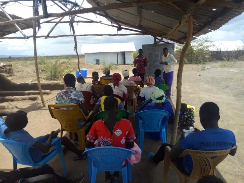 KENYA KAKUMA 4 FIELDS DISCIPLESHIP MULTIPLICATION TRAINING AND SUNDAY SCHOOL WITH DUNIA