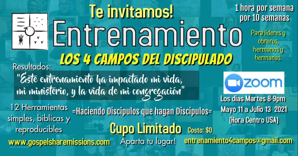 THE 4 FIELDS OF THE APOLOGY: NEW SPANOL WORKOUT GROUP BY ZOOM.