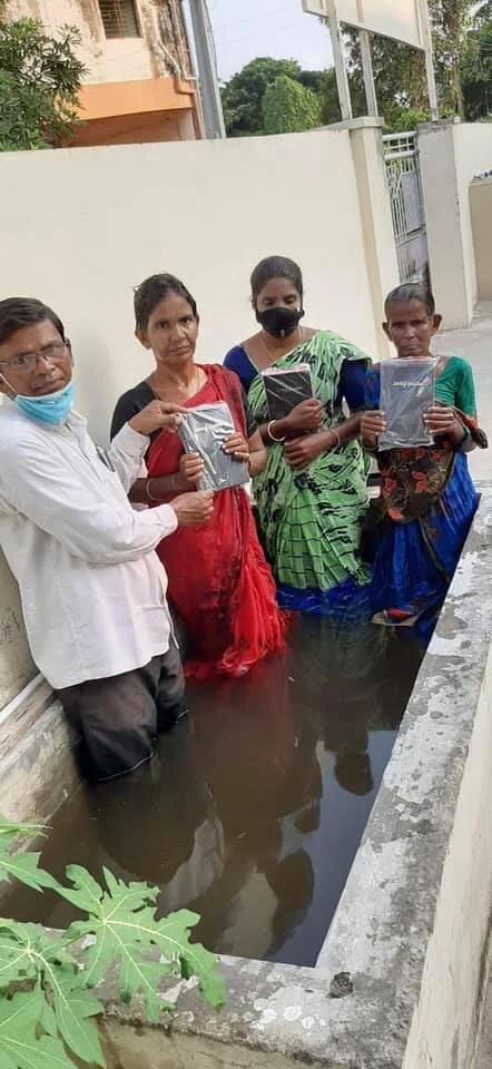 INDIAN 4 FIELDS DISCIPLESHIP MULTIPLICATION TRAINING WITH 7 SOULS BAPTISED INTO JESUS.