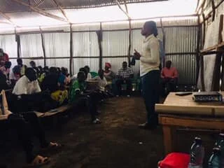 KENYAN KAKUMA ZONE 4 REFUGEE CAMP WITH DUNIA AND GCM’s TOM OPONDO AND TEAM PAYING HIM A VISIT AND DON’T FORGET SOME TRAINING TAKING PLACE.