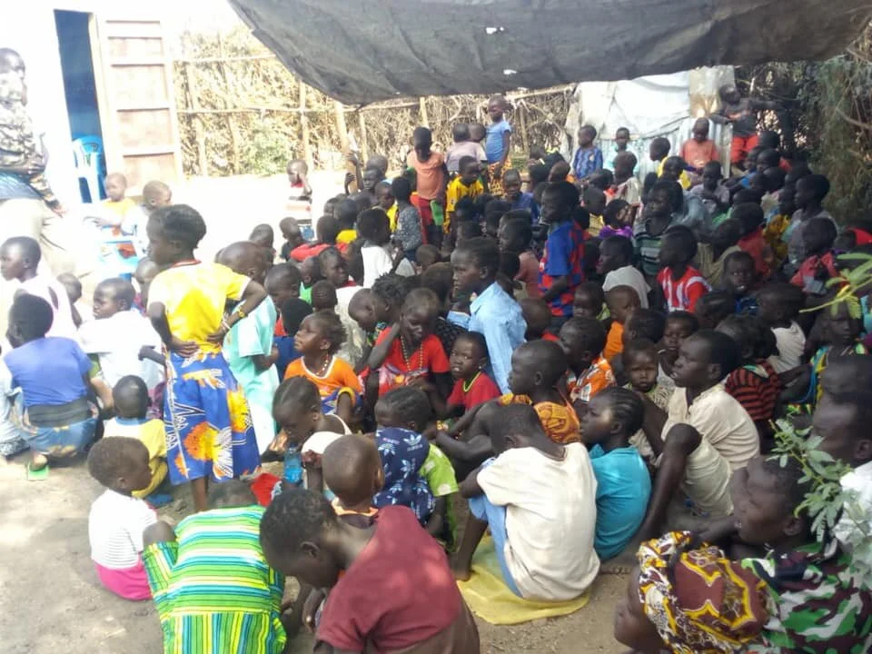 SARAH AMANI JOINS DUNIA MWENDA AT THE KAKUMA REFUGEE CAMP WORKING WITH THE VULNERABLE WOMAN AND CHILDREN.