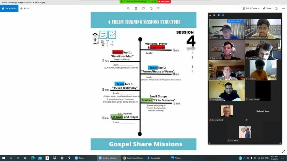  NORTH INDIAN 4 FIELDS DISCIPLESHIP MULTIPLICATION TRAINING