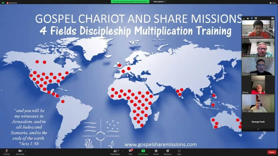 USA 4 FIELDS VISION AND PLANNING FOR THE MULTIPLICATION OF TRAINERS WORLDWIDE. 