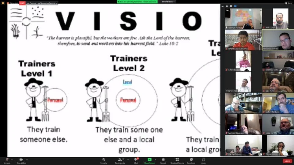 ALL READY FOR NEXT WEEKS USA AND ASIAN PACIFIC COMBINED 4 FIELDS DISCIPLESHIP MULTIPLICATION TRAINING